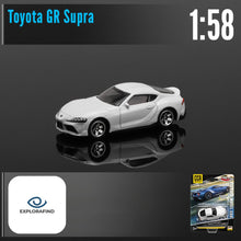 Load image into Gallery viewer, Explorafind 2023 Toyota GR Supra White 1:64 Die Cast Car New