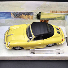 Load image into Gallery viewer, Cararama 1961 Porsche 356B Yellow #251D 1:43 Die Cast Model