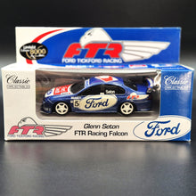 Load image into Gallery viewer, Classic Carlectables 1999 Ford AU Falcon Ford Tickford Racing Glenn Seton #2005-1 1:43 Model