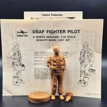 Load image into Gallery viewer, Collect-Aire USAF Fighter Pilot 1:12 Scale Figurine #1201 Resin Cast Kit