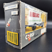 Load image into Gallery viewer, Corgi 1929 Thornycroft Van - Lincolnshire Ambulance C854 1985 Corgi Classics 1:43 Diecast Model