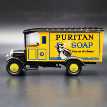 Load image into Gallery viewer, Corgi 1929 Thornycroft Van - Puritan Soap C932 1985 Corgi Classics 1:43 Diecast Model
