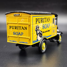 Load image into Gallery viewer, Corgi 1929 Thornycroft Van - Puritan Soap C932 1985 Corgi Classics 1:43 Diecast Model