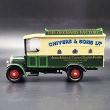Load image into Gallery viewer, Corgi 1929 Thornycroft Van with Roof Rack - Chivers & Sons C859/2 1985 Corgi Classics 1:43 Diecast Model