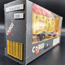 Load image into Gallery viewer, Corgi 1929 Thornycroft Van with Roof Rack - Thorleys C859 1985 Corgi Classics 1:43 Diecast Model