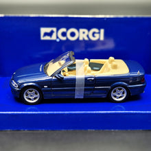 Load image into Gallery viewer, Corgi 1998 BMW 3 Series E46 330Ci Cabriolet Dark Blue #TY97301 1:43 Diecast Model