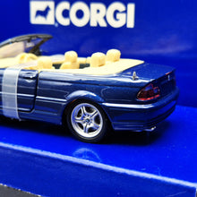 Load image into Gallery viewer, Corgi 1998 BMW 3 Series E46 330Ci Cabriolet Dark Blue #TY97301 1:43 Diecast Model