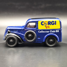 Load image into Gallery viewer, Corgi Classics 1955 Ford Popular Van Corgi Collector Club 89 Dark Blue #D980/4 1:43 Diecast Model
