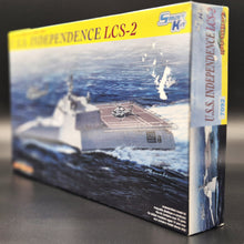 Load image into Gallery viewer, Cyber Hobby U.S.S. Independence LCS-2 Combat Ship #7092 1:700 Scale Model Kit