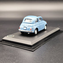 Load image into Gallery viewer, Del Prado 1957 Fiat 500 Pale Blue 1:43 Del Prado Collection Diecast Model