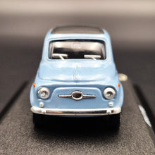 Load image into Gallery viewer, Del Prado 1957 Fiat 500 Pale Blue 1:43 Del Prado Collection Diecast Model