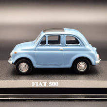Load image into Gallery viewer, Del Prado 1957 Fiat 500 Pale Blue 1:43 Del Prado Collection Diecast Model