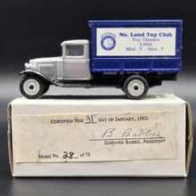 Load image into Gallery viewer, ERTL 1930 Chevrolet Delivery Truck Grey/Blue #9471VO 1:43 Northland Toy Club #28 of 75 Diecast Model