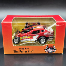 Load image into Gallery viewer, ERTL Collectables 1995 DIRT Modified Diecast Speedway Car Tim Fuller #M1 Issue #10 Nutmeg Collectibles 1:64 Limited Edition