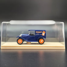 Load image into Gallery viewer, Eligor 1925 Opel Laubfrosch Camionnette (Van) Ovomaltine #1064 Blue 1/43 Diecast Model