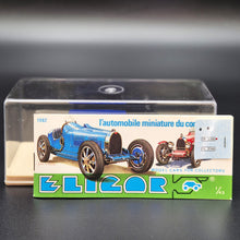 Load image into Gallery viewer, Eligor 1925 Opel Laubfrosch Camionnette (Van) Ovomaltine #1064 Blue 1/43 Diecast Model