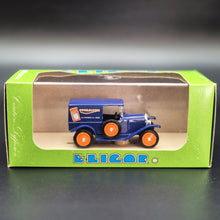 Load image into Gallery viewer, Eligor 1925 Opel Laubfrosch Camionnette (Van) Ovomaltine #1064 Blue 1/43 Diecast Model