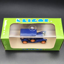 Load image into Gallery viewer, Eligor 1925 Opel Laubfrosch Camionnette (Van) Ovomaltine #1064 Blue 1/43 Diecast Model