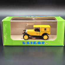Load image into Gallery viewer, Eligor 1925 Opel Laubfrosch Camionnette (Van) Postes Allemandes (German Post Office) #1065 Yellow 1/43 Diecast Model