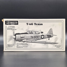 Load image into Gallery viewer, Encore Models T-6G Texan #1012 1:72 Scale Model Kit