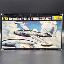 Load image into Gallery viewer, Heller Republic F-84 G Thunderjet #278 1:72 Scale Model Kit