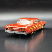 Load image into Gallery viewer, Hot Wheels 2024 1964 Chevy Impala Orange HW Flames 5 Pack Exclusive