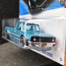Load image into Gallery viewer, Hot Wheels 2025 1975 Datsun Sunny Truck (B120) #93 Teal HW Hot Trucks 6/10 New Long Card