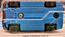 Load image into Gallery viewer, Hot Wheels 2021 1985 Honda CR-X Black #90 HW Speed Graphics 3/10 New Long Card