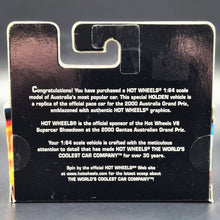 Load image into Gallery viewer, Hot Wheels 2001 Holden Australian GP Pace Car Blue Holden VT SS Commodore Hot Wheels Racing