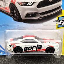 Load image into Gallery viewer, Hot Wheels 2018 2015 Ford Mustang GT White #222 HW Speed Graphics 4/10 New Long Card