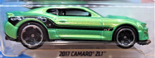 Load image into Gallery viewer, Hot Wheels 2018 2017 Camaro ZL1 Green #188 Muscle Mania 2018 1/10 New