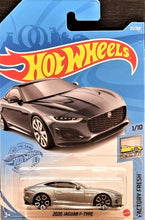 Load image into Gallery viewer, Hot Wheels 2021 2020 Jaguar F-Type Grey #25 Factory Fresh 1/10 New Long Card