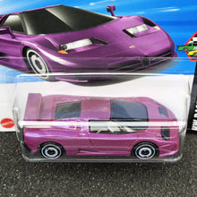 Load image into Gallery viewer, Hot Wheels 2025 '94 Bugatti EB110 SS Dark Purple #221 HW Race Day 9/10 New