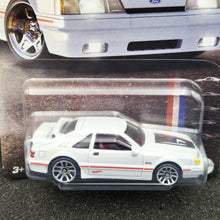 Load image into Gallery viewer, Hot Wheels 2025 '84 Mustang SVO White Mustang 60 Years 5/10 New Long Card