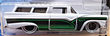 Load image into Gallery viewer, Hot Wheels 2020 8 Crate (Custom 1955 Ford Ranch) White #74 Rod Squad 7/10 New