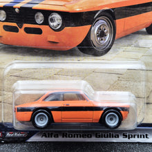 Load image into Gallery viewer, Hot Wheels 2023 Alfa Romeo Giulia Sprint GTA Orange Fast & Furious Premium 5/5 Mix 3 New