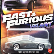 Load image into Gallery viewer, Hot Wheels 2025 2005 Aston Martin DB9 Quantum Silver Fast & Furious Villains 2/5 New