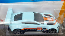 Load image into Gallery viewer, Hot Wheels 2023 Aston Martin Vantage GTE Light Blue #98 HW Turbo 2/5 New Long Card