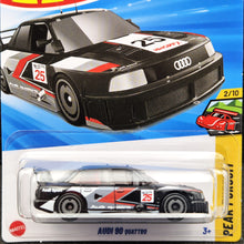 Load image into Gallery viewer, Hot Wheels 2025 Audi 90 Quattro Black #199 Peak Pursuit 2/10 New Long Card
