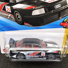 Load image into Gallery viewer, Hot Wheels 2025 Audi 90 Quattro Black #199 Peak Pursuit 2/10 New Long Card