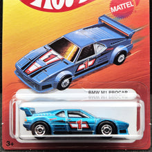 Load image into Gallery viewer, Hot Wheels 2025 BMW M1 Procar Blue The Hot Ones Series 8/8 New Long Card