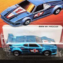 Load image into Gallery viewer, Hot Wheels 2025 BMW M1 Procar Blue The Hot Ones Series 8/8 New Long Card