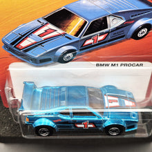 Load image into Gallery viewer, Hot Wheels 2025 BMW M1 Procar Blue The Hot Ones Series 8/8 New Long Card