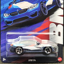Load image into Gallery viewer, Hot Wheels 2025 BMW M4 Dark Blue BMW Series 4/5 New Long Card