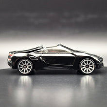 Load image into Gallery viewer, Hot Wheels 2023 BMW i8 Roadster Black #154 HW Roadsters 10/10