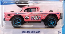 Load image into Gallery viewer, Hot Wheels 2022 Big-Air Bel-Air Pink #112 Chevy Bel Air 5/5 New Long Card