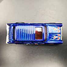 Load image into Gallery viewer, Hot Wheels 2009 '55 Chevy Nomad Dark Blue #125 Heat Fleet 9/10
