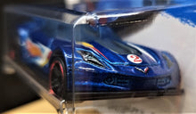 Load image into Gallery viewer, Hot Wheels 2016 Corvette C7.R Blue #1 HW Race Team 1/10 New