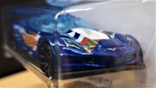 Load image into Gallery viewer, Hot Wheels 2019 Corvette C7.R Dark Blue #193 HW Race Team 8/10 New Long Card