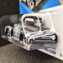 Load image into Gallery viewer, Hot Wheels 2025 Custom '56 Ford Truck Matte Black #233 HW Celebration Racers 8/10 New Long Card